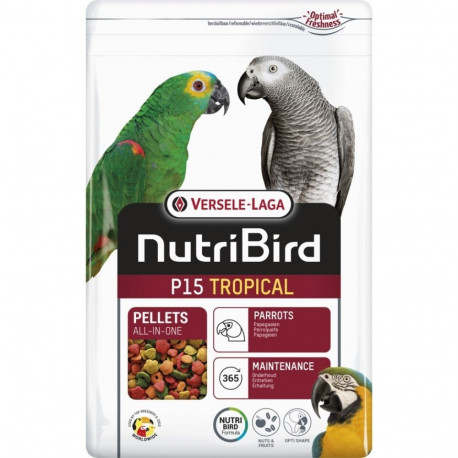 NutriBird P15 Tropical 1.0kg Parrot