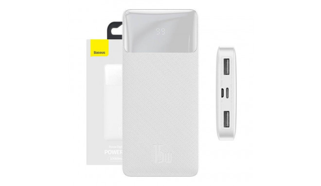 Baseus Bipow Powerbank Ārējas Uzlādes Baterija 10000mAh / 15W