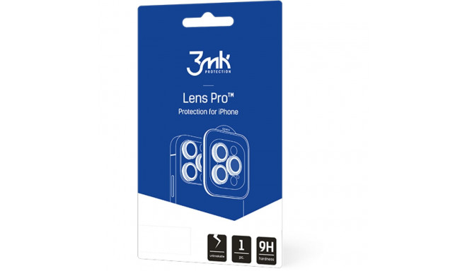 3mk telefonikaamera kaitseklaas Samsung Galaxy A25 5G Lens Pro, must