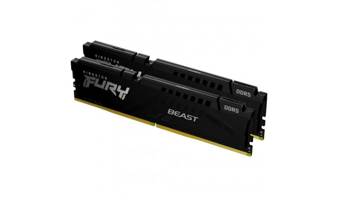 Kingston Fury Beast mälu, DDR5, 32 GB, 6000MHz, CL30 (KF560C30BBEK2-32)