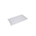 Extralink Shelf 1U 350mm Gray 19", for wall cabinets