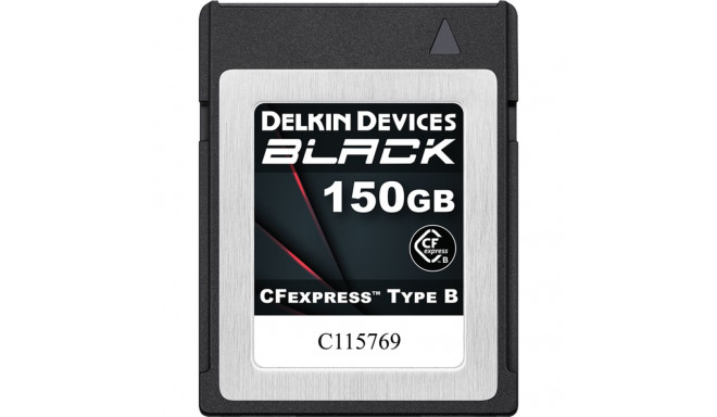 Delkin CFexpress BLACK I Type B I R1725/W1530 (G3) 150GB