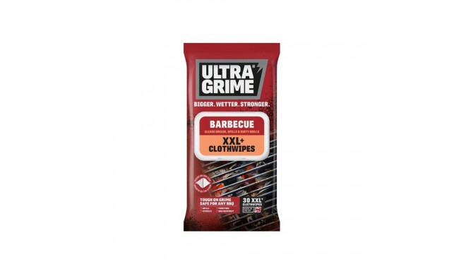 CLOTHWIPES BERBECUE ULTRA GRIME 30PCE