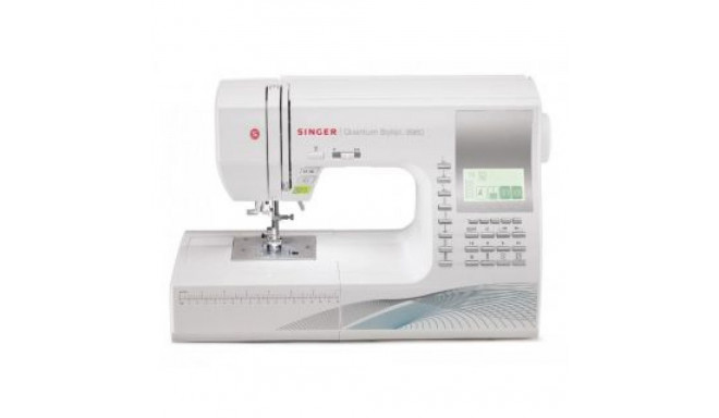 Singer Sewing Machine Quantum Stylist 9960 Number of stitches 600, Number of buttonholes 13, White