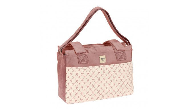 Diaper Changing Bag Safta Marsala Pink (46 x 26 x 15 cm)