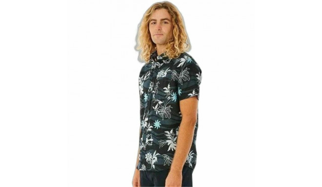 Krekls Rip Curl Swc Botanica S/S Vīriešu Īsa šļūtene Melns - XL