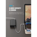 PLATINET POWER BANK 20000 mAh PD65W QC/ LI-ION EV-BATTERY 1400 Cycles 2x USB-C USB BLACK [45943]