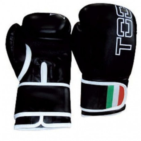 Boxing gloves TOORX LEOPARD BOT-002 10oz black eco leather