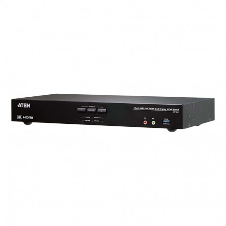 Aten 2-Port USB 3.0 4K HDMI Dual Display KVMP Switch | CS1842