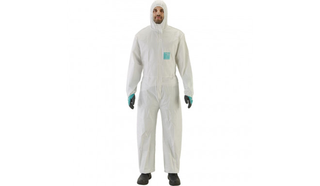 Kaitseülikond ühekordne Type 5/6 Ansell Alphatec 2000 Comfort, valge, hingav seljaosa, suurus L