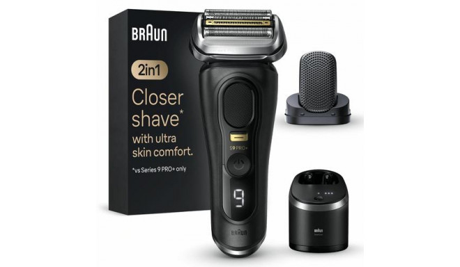 Braun Series 9 Pro+ 9590cc Wet &amp; Dry Foil shaver Trimmer Black