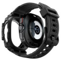 Kaitseümbris kellarihmaga Rugged Armor Pro, Samsung Galaxy Watch Ultra, must, Spigen