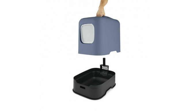 Cat Litter Box Rotho My Pet HORIZON 51 x 39,5 x 44,3 cm Blue