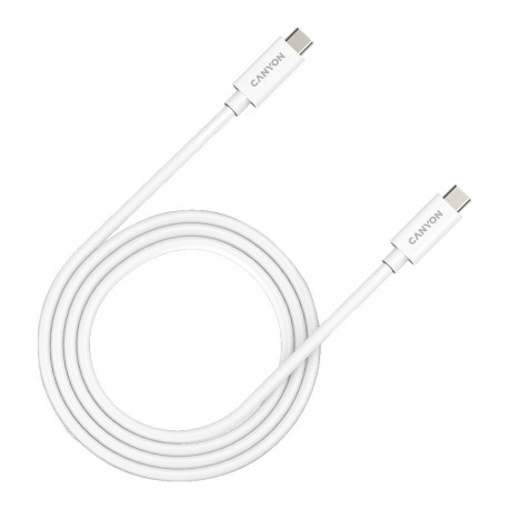 CANYON UC-44, cable, U4-CC-5A1M-E, USB4 TYPE-C to TYPE-C cable assembly 40G 1m 5A 240W(ERP) with E-M