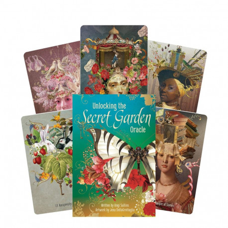 US Games Systems Unlocking The Secret Garden Oracle Cards