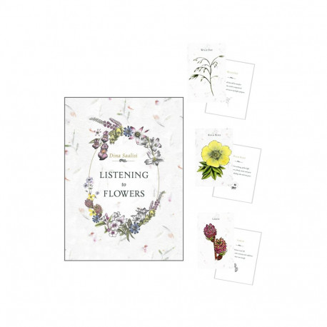Schiffer Publishing Listening To Flowers Oracle Cards