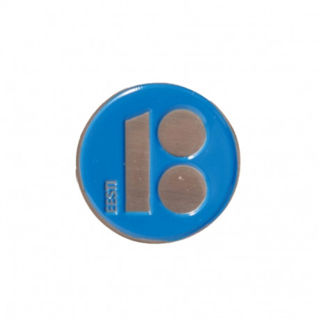 SOKISAHTEL Ajalooline meene EV100 magnetkinnitusega sinine rinnamärk 425