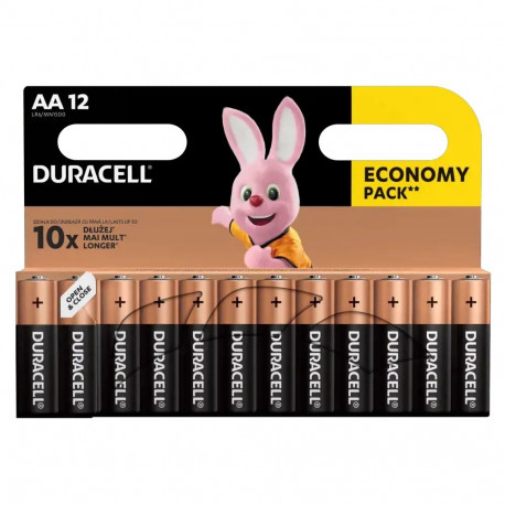 Duracell AA | MN1500 Alkaline LR6 1.5V Batteries (12pcs) (EU Blister)