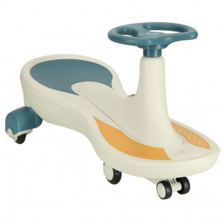 Gravitatsiooni rullirada helendavad LED rattad muusika mängimisega 76cm sinine ja valge max 120kg