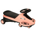 Gravitatsioonirulluisud helendavad LED rattad muusikaga mängivad roller 74cm roosa/must max 100kg