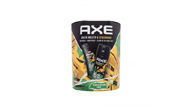 Axe Wild Mojito & Cedarwood Deodorant (150ml) (Deodorant 150 ml + Shower Gel 250 ml + Fluorescent La