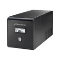 Power Walker UPS Line-Interactive 1000VA 2xSchuko 2xIEC RJ11/RJ45 USB (VI 1000 LCD)