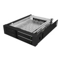 ICYBOX IB-2227StS IcyBox Mobile Rack for 2x 2.5 SATA HDD or SSD, Black