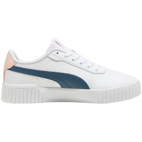 Puma naiste vabaajajalatsid Carina 2.0 385849 31 37, valge-sinine