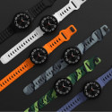 Tech-Protect watch strap Silicone Line Samsung Galaxy Watch4/5/5 Pro/6/7/FE, black