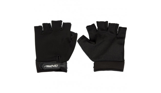 Fitness gloves mesh AVENTO 42AB L/XL Black