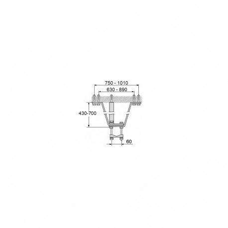 Seinaklamber OMP-50R45-70