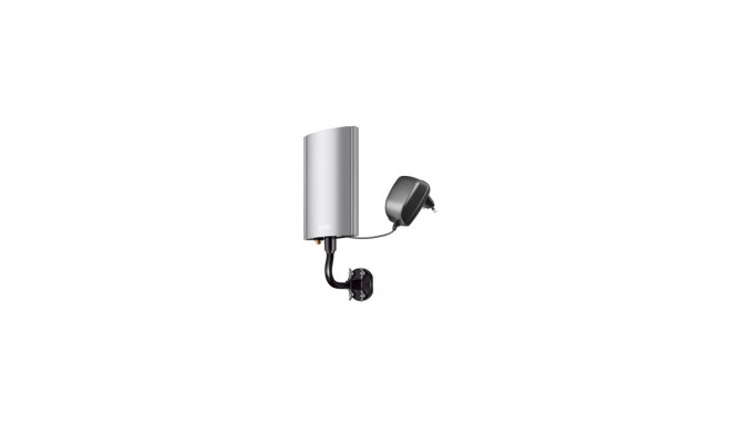 goobay Active DVB-T outdoor antenna + power supply for UHF/VHF/FM reception range; 20 dB