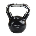 Kettlebell HMS KTC20 BLACK cast iron knurled handle