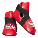 Masters Top Ten OSTT-PU foot protectors "Fight" (Wako Approved) 030643-02M (czerwony+L)