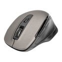 DIGITUS Wireless Ergonomic Optical Mouse 6D 2.4GHz 800/1000/1600dpi black-grey