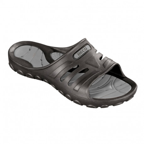 Slippers unisex BECO 90671 110 size 41 black/gray