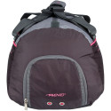 Sports bag AVENTO 50TJ Anthracite/Grey melange/Fluorescent pink