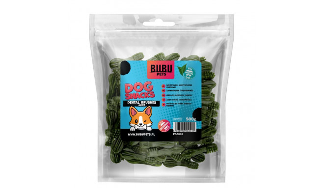 Bubu Pets näritavad hambapuhastusharjad piparmündiga 500g