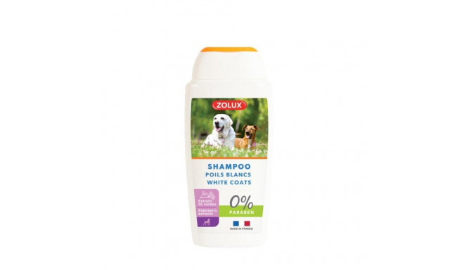 SHAMPOO DOG WHITE HAIR ZOLUX250ML