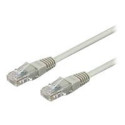 Goobay 68444 CAT 6 patch cable, U/UTP, grey, 10 m Goobay