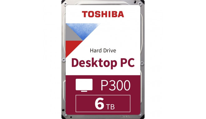 Toshiba P300 6TB 3.5" SATA III drive (HDWD260UZSVA)
