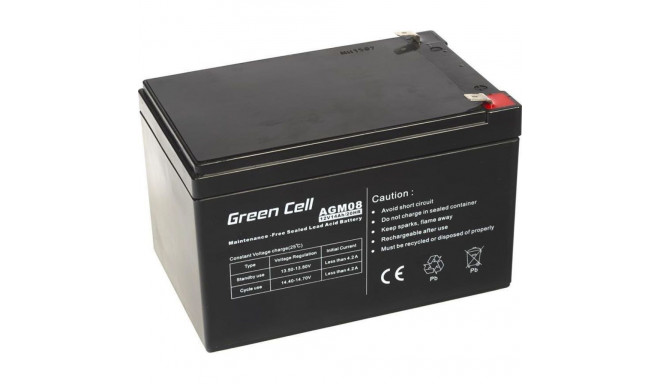 Green Cell Battery 12V/14Ah (AGM08)