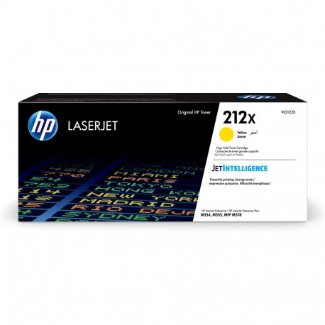 HP toonerkassett 212X originaalne suurmahtne LaserJet, kollane