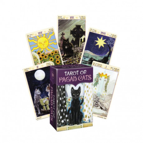 Lo Scarabeo Tarot Of Pagan Cats Mini Cards