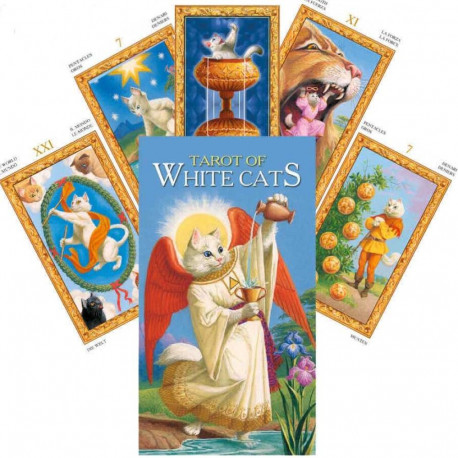 Lo Scarabeo Tarot Of White Cats Cards