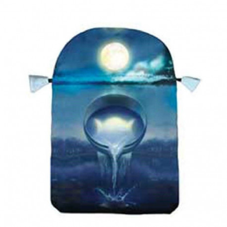 Lo Scarabeo Silver Witchcraft Satin Card Bag