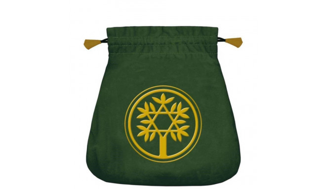 Lo Scarabeo Celtic Tree Satin Green Card Bag