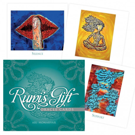 Schiffer Publishing Rumi's Gift Oracle Cards
