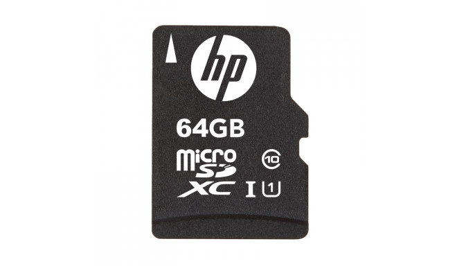 HP memory card microSDXC 64GB + adapter (SDU64GBXC10HP-EF)