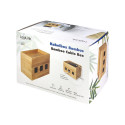 LOGILINK KAB0076 Cable box 255x140x165 mm bamboo